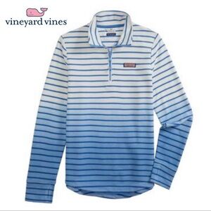 (NWT) Vineyard Vines Dip-Dyed Stripe Relaxed Shep Shirt, Small